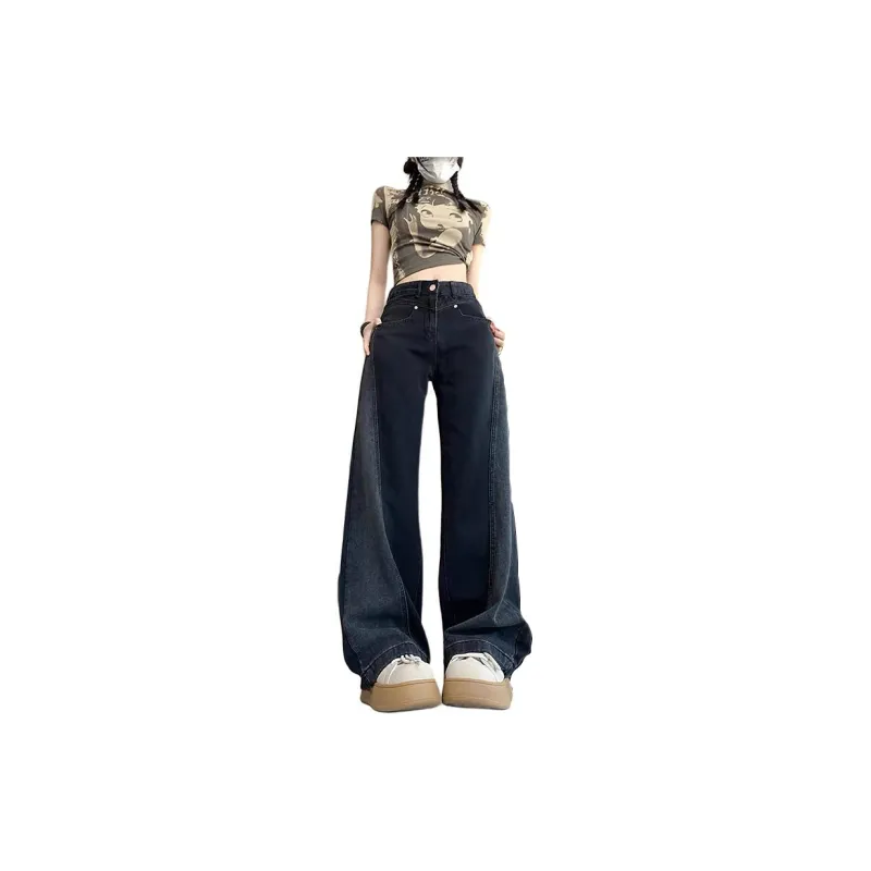 MGXEK Jeans Unisex Black Gray-4