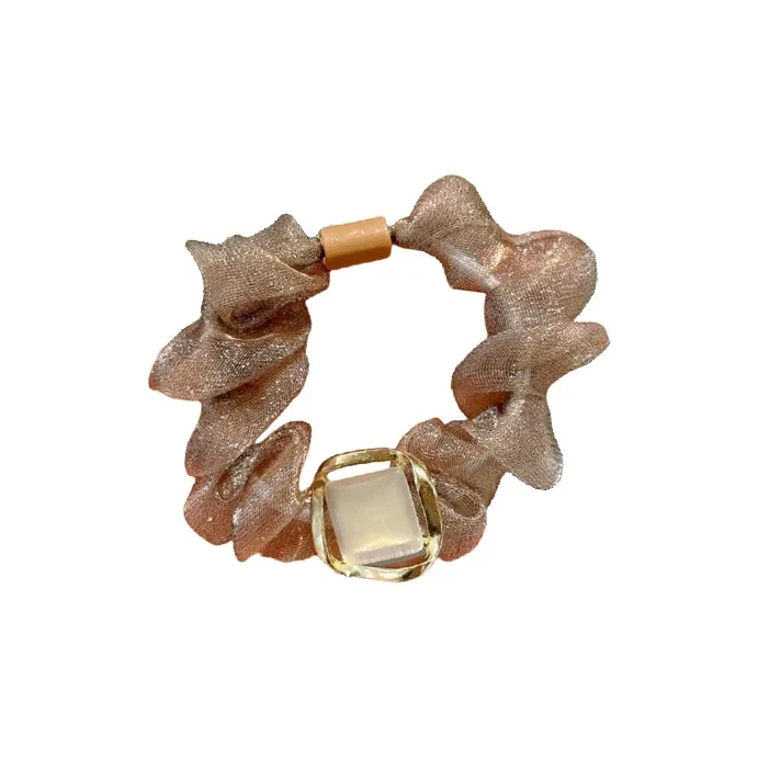 Water jade Hair Ties Women's-2