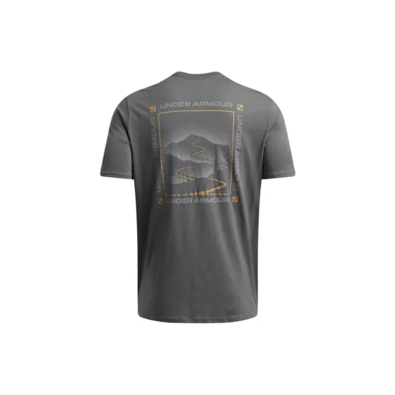 Under Armour Fog Mountains Short Sleeve T-Shirt Men's Gray-1