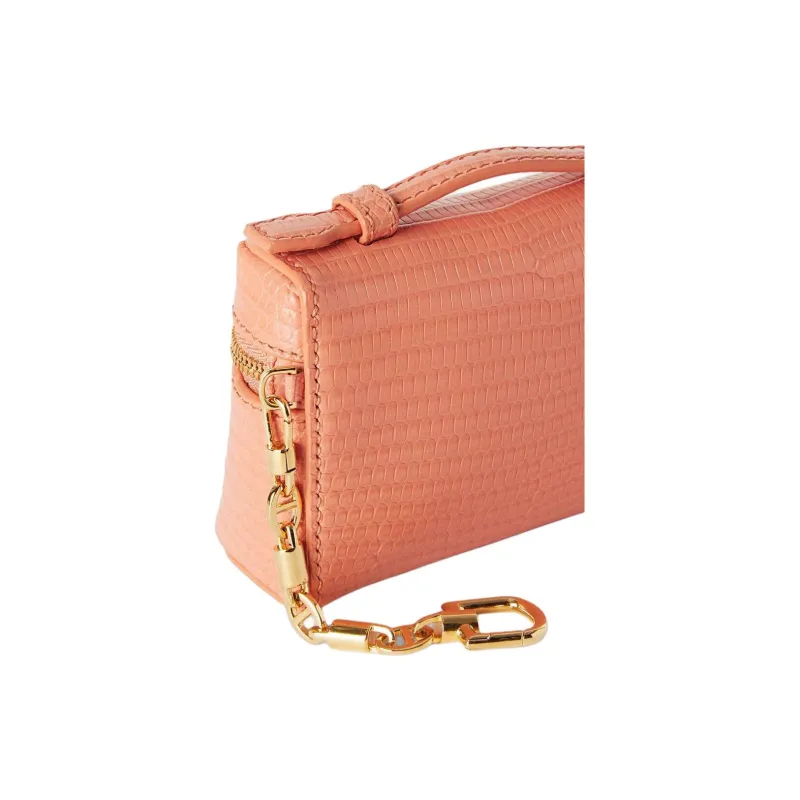 Loro Piana Alligator Leather Bag Accessories Women's Light Orange-3