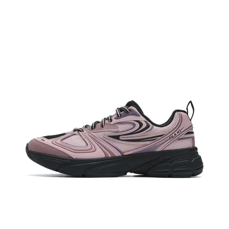 FILA Low Top Casual Shoes Women's Breeze Purple/Red Brown Rose-0