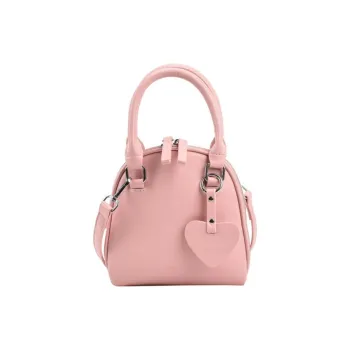 DALO Pu One Shoulder Handbag, Crossbody Bag Women's Silver/Black/Pink