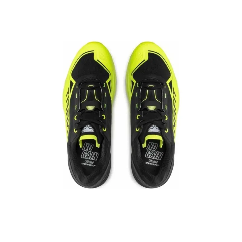 DYNAFIT Ultra 50 Anti-Slip Wear-Resistant Low-Top Running Shoes Men's Yellow Black-3