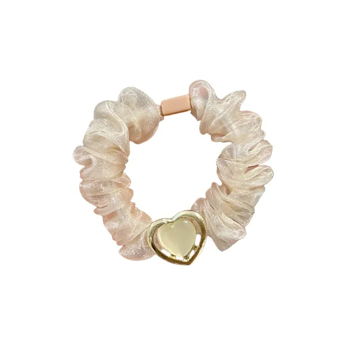 Water jade Hair Ties Women's-1