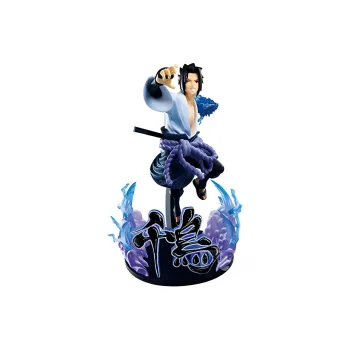 BANPRESTO Sasuke Uchiha Glasses Factory Naruto Shippuden Special Style Bonus Gifts 20cm