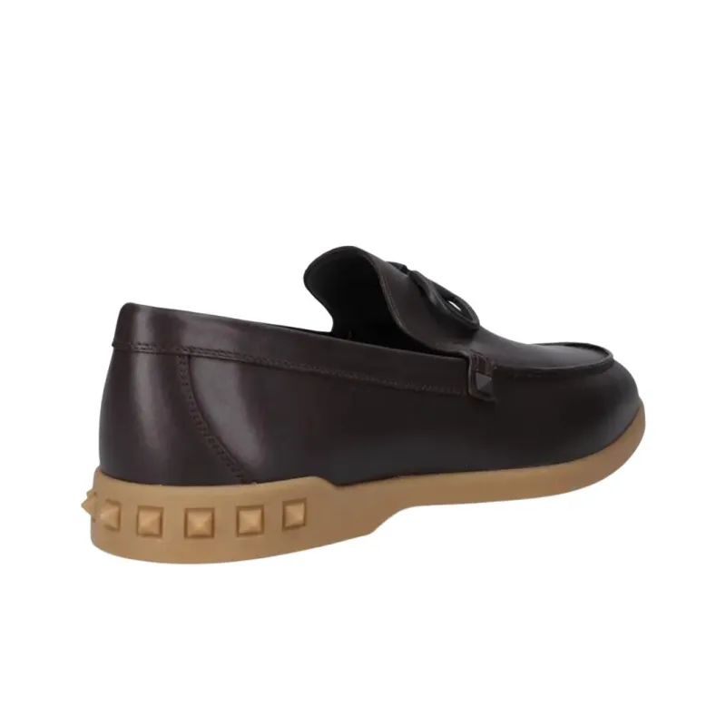 Valentino GARAVANI Loafers Men's Brown-4
