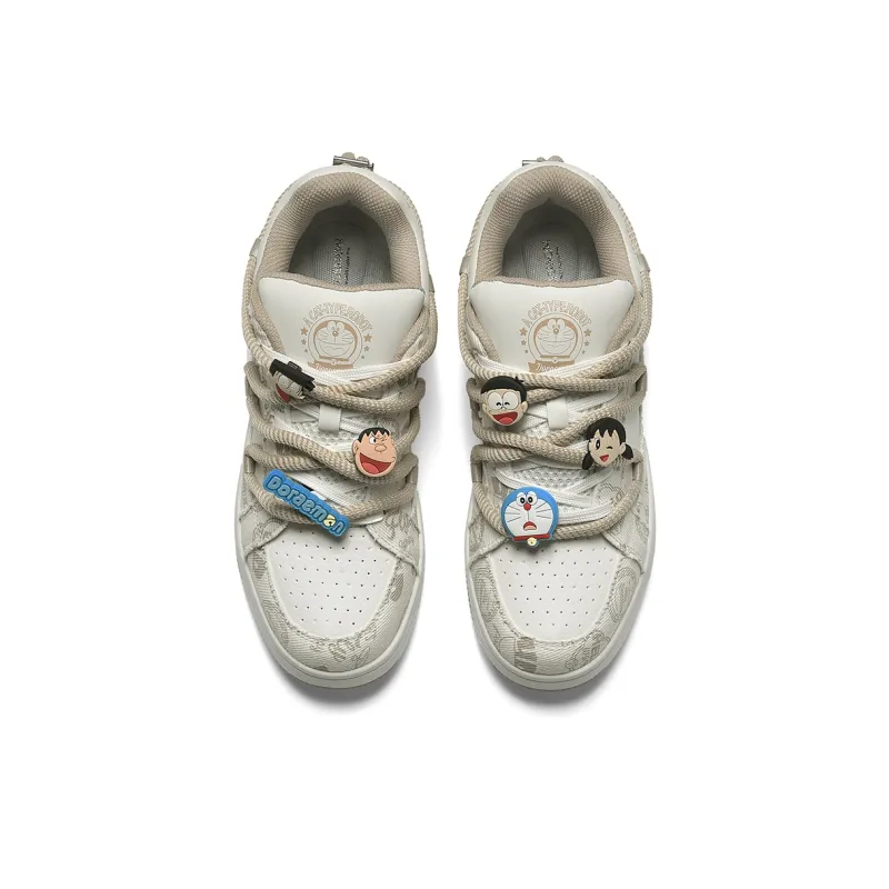 DoraemonA Box Limited Edition Puffy Shoes Low-Top Skateboard Shoes Unisex-238