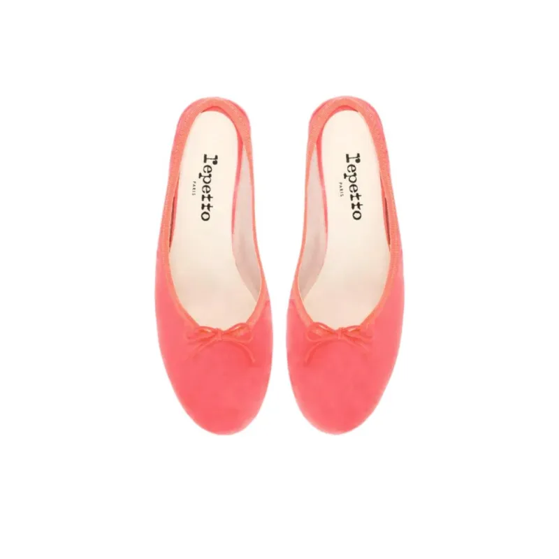 Repetto Camille Closed Toe Slippers 3cm Women's Pink-3