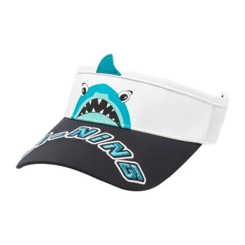 LiNing Polyester Sun Protection Hats Kids' White Blue