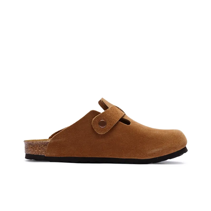 BASLS Cork Sole Rubber Sole Antibacterial Wrap toe Slippers Unisex-14