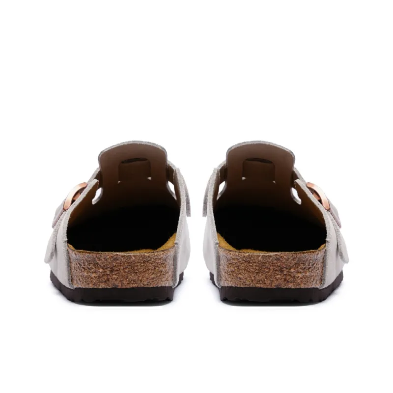 BASLS Cork Sole Rubber Sole Antibacterial Wrap toe Slippers Unisex-4