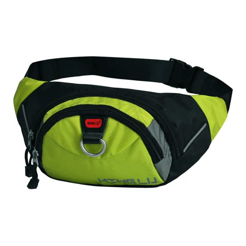 Ssweisiker Nylon Fanny Pack Regular Unisex Black/Red/Yellow/Blue/Green/Purple/Rose Red-6