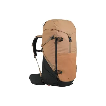 DECATHLON Polyester Blend With Polyurethane Outdoor Hiking Bag Backpack Unisex Mocha Carbon Gray