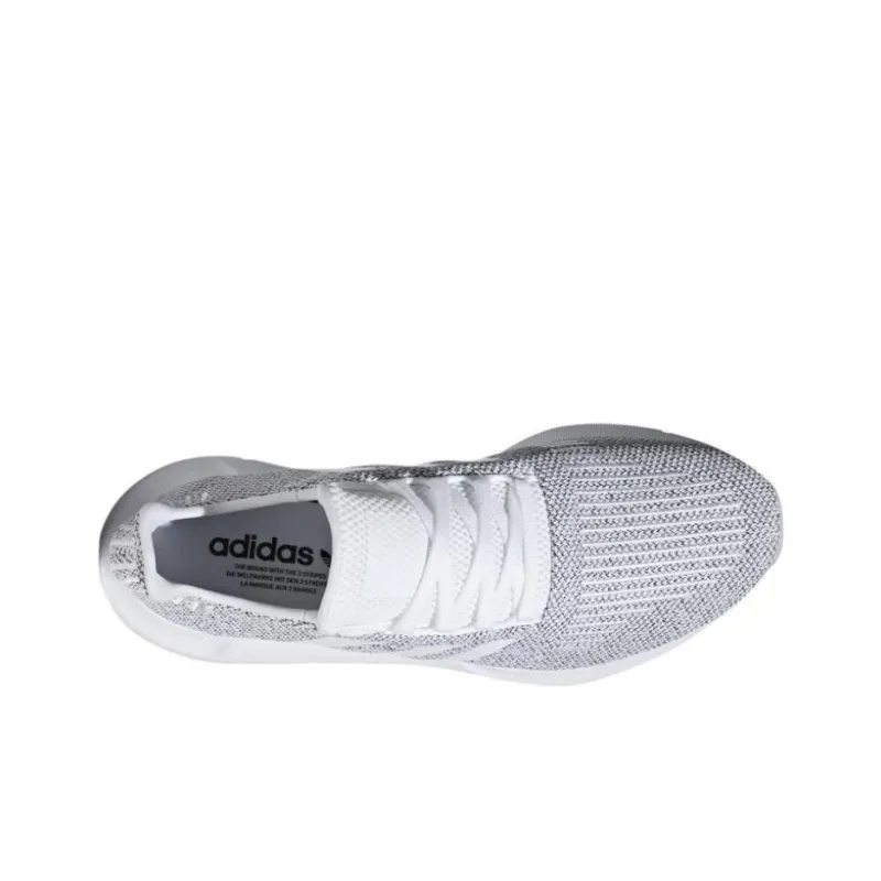 Adidas Swift Run Anti-Slip Wear-Resistant Low-Top Casual Running Shoes Men's Gray-3
