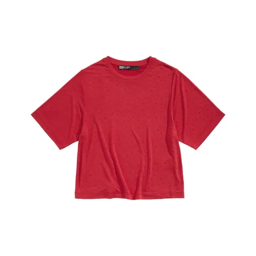 Bimba Y Lola T-Shirts Women's Pomegranate Red