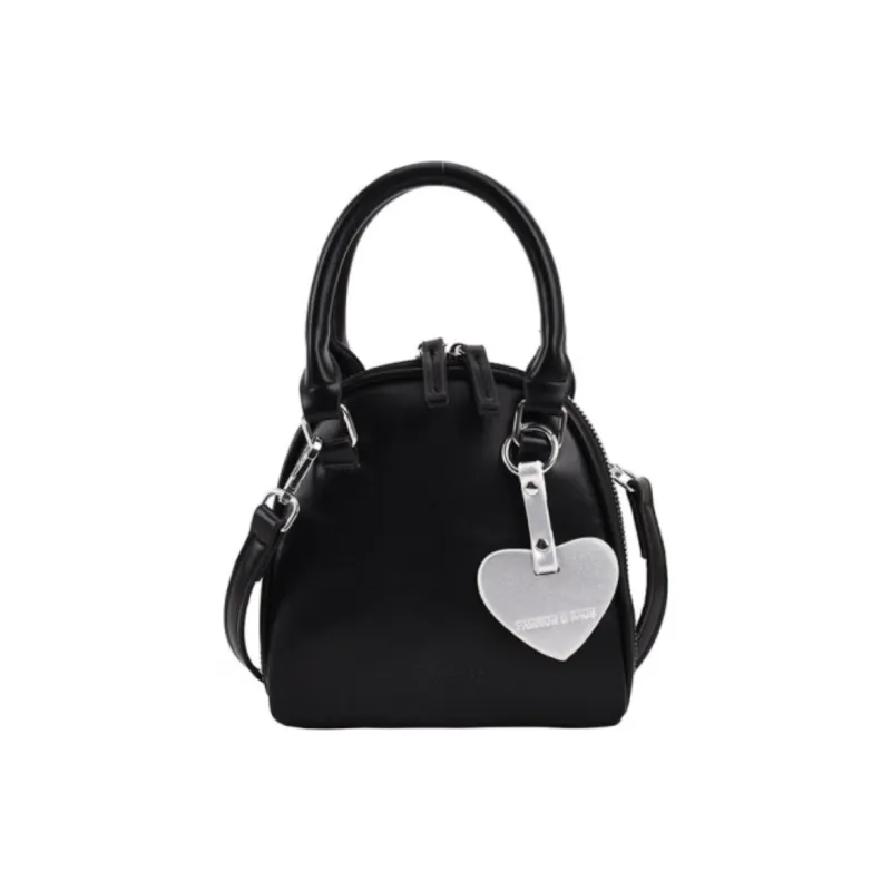 DALO Pu One Shoulder Handbag, Crossbody Bag Women's Silver/Black/Pink-6