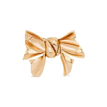 Oscar De La Renta Small Bow Brooch