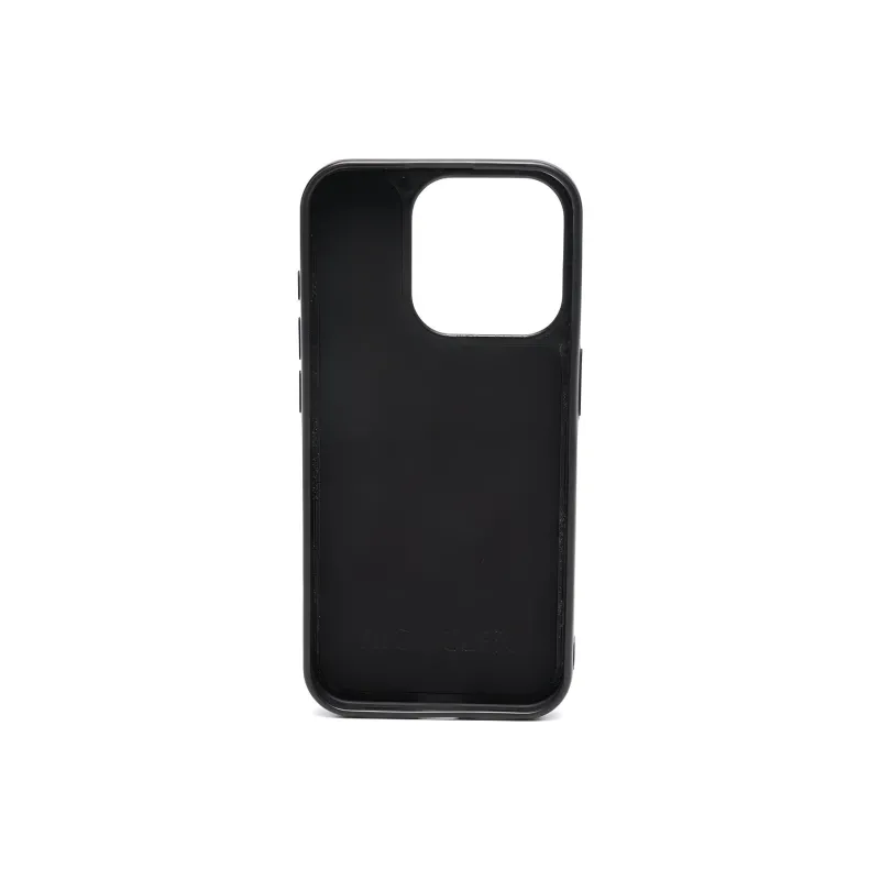 Moncler Lambskin Phone Accessories Men's Black-1