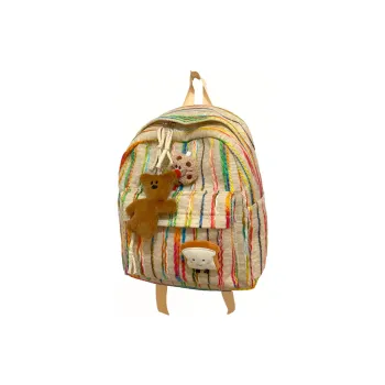 S.REPHEN Polyester Backpack Regular Women's Khaki