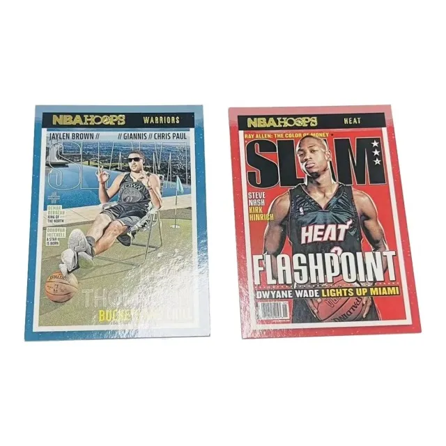 PANINI 21 22 Wade Mitchell Thompson Russell Magazine Special Card Player Card Product Access Sports Cards 4 Pcs-3