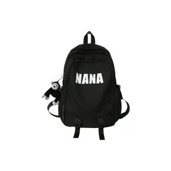 Rainbow Girl Nylon Backpack Unisex Black/Brown/Red/Blue