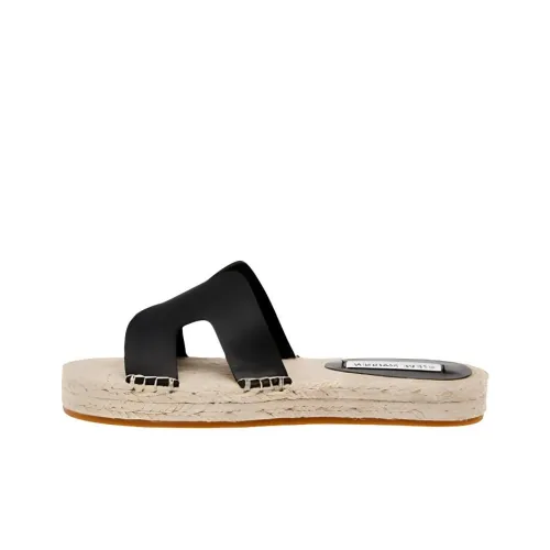 STEVE MADDEN Rubber Sole Slip-Resistant Odor-Resistant Slide Slippers Women's