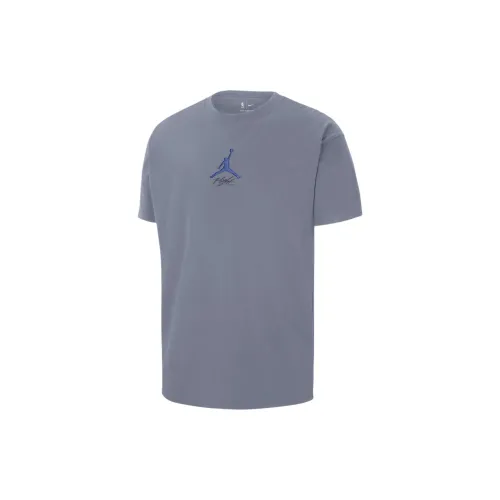 Jordan Dallas Mavericks T-Shirts Men Ash Slate