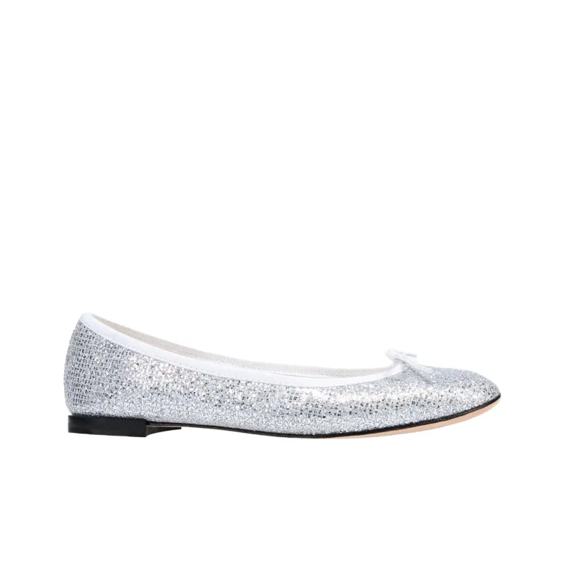 Repetto Cendrillon Casual Single Shoes Women's Silver-1