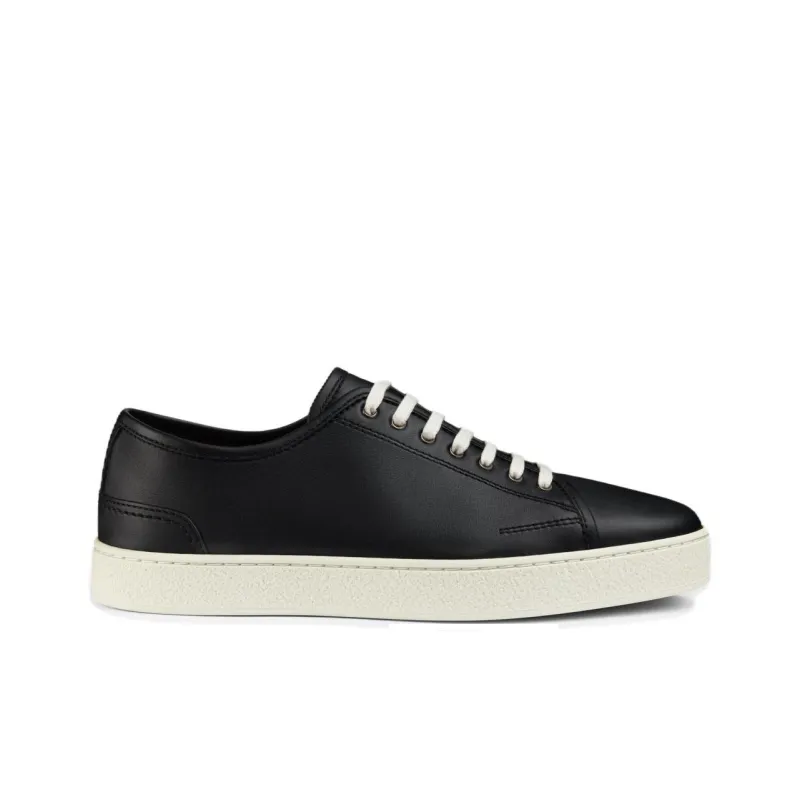JOHN LOBB Stockwell Low-Top Skateboard Shoes Men's Black-1