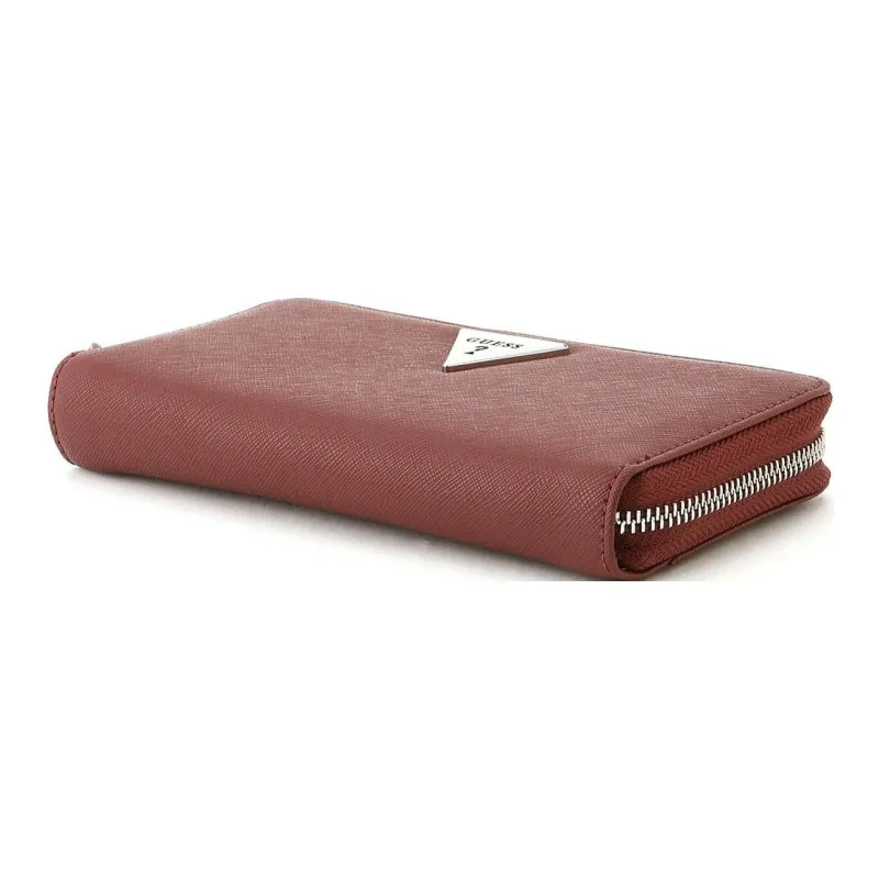 GUESS Polyvinyl Chloride Wallet Women's Bordeaux Red-3
