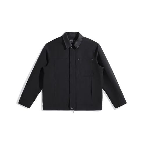 PEACEBIRD MEN Jackets Men Black First Batch