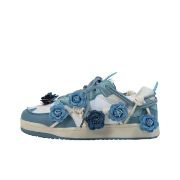 CPXO Step By Step Blossom Skateboard Shoes Women's Blue