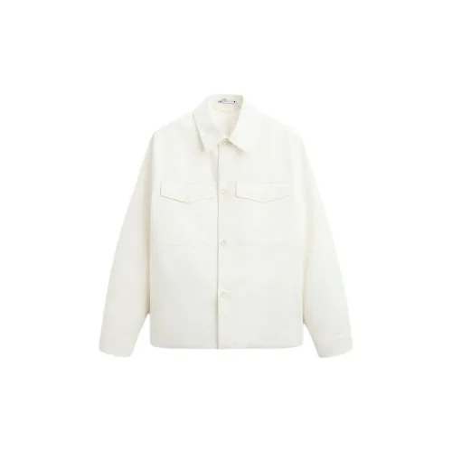 ZARA Jackets Men White