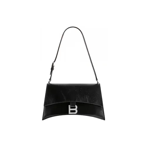MICOCAH PU Shoulder Bag Regular Womens Crushed Ice Blue/Grain White/Elegant Black