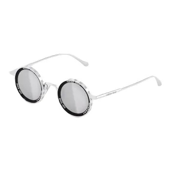 LOUIS VUITTON Metal Round Sunglasses Men's Silver