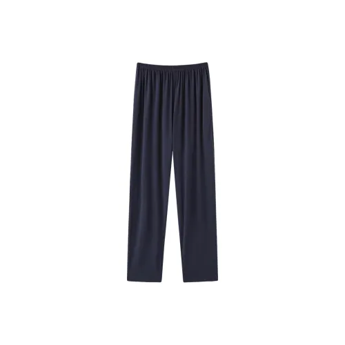 MADALLO Pajama Pants Men's Black Blue