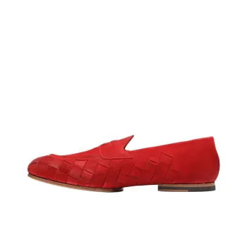 Silvano Sassetti Loafers Men's Red