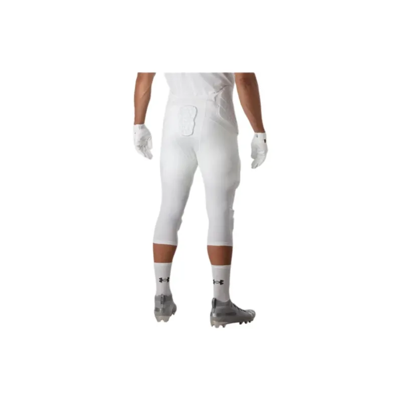 Under Armour Gameday Football Pants Soccer Bottoms Men's White-1