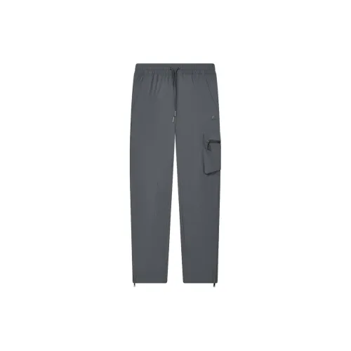 FILA Casual Pants Men Bamboo Charcoal Gray