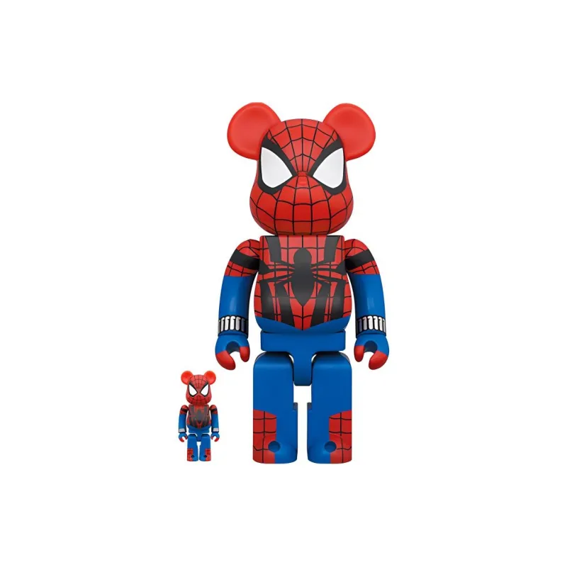 BE@RBRICK SPIDER-MANBEN REILLY 100% & 400%-0