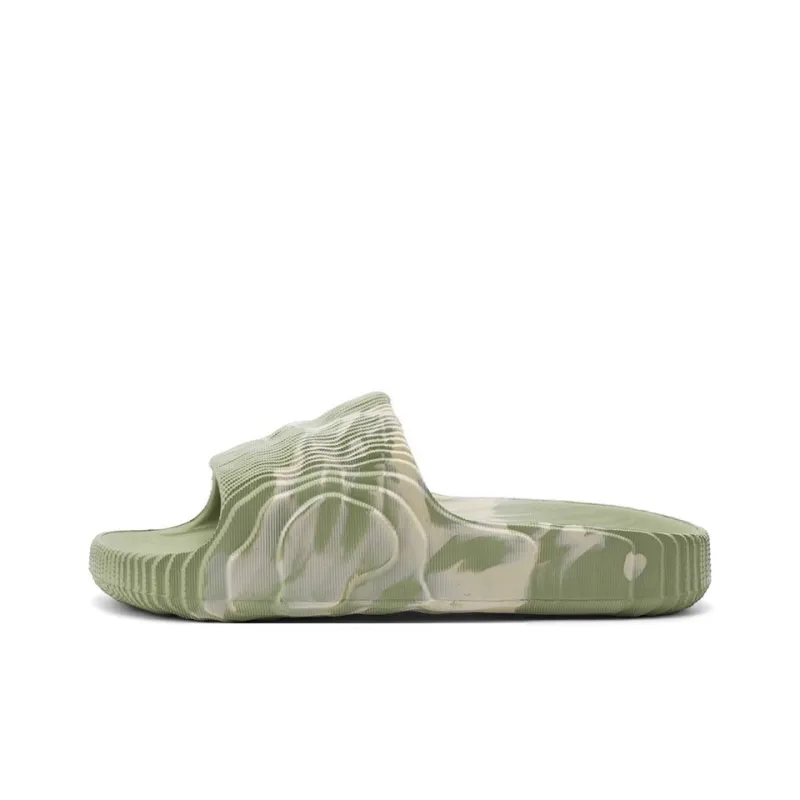 BTE Slip Resistant Abrasion Resistant Slide Slippers Unisex Matcha Green-0