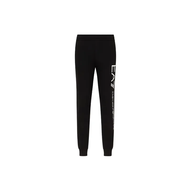 EMPORIO ARMANI EA7 FW20 Knitted Sports Pants Men's Black-1