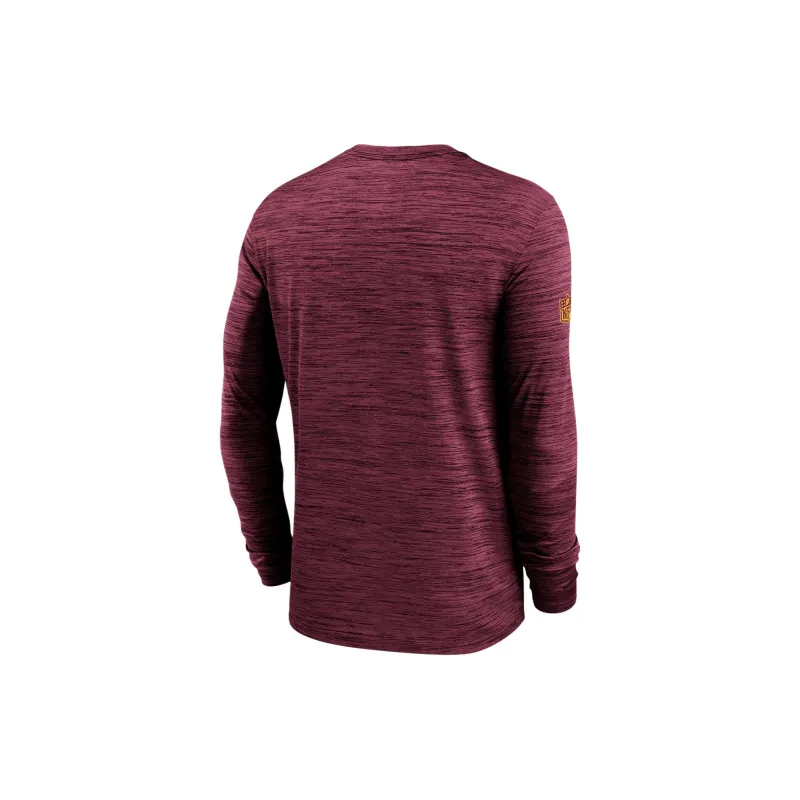 Nike Washington Commanders Sideline Velocity Men's Nike Dri-FIT Nfl Long-Sleeve T-Shirt-1
