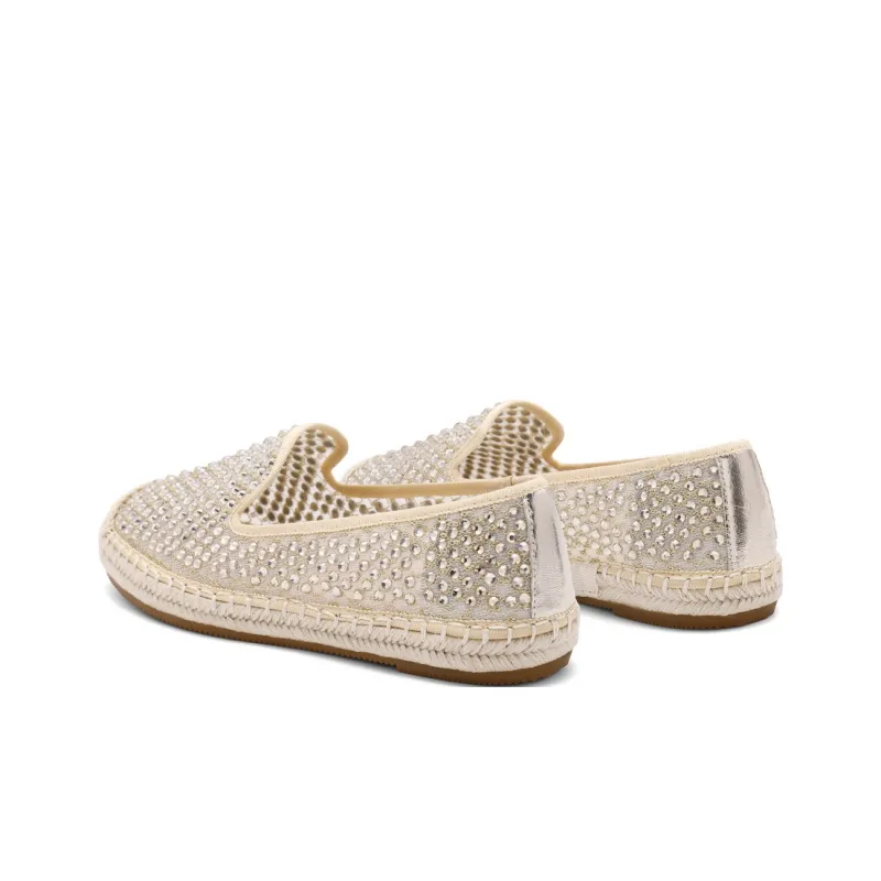 BELLE Espadrilles Women's Gold/Silver-3