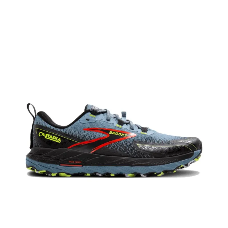 Brooks Anti-Slip Wear-Resistant Low-Top Trail Running Running Shoes Men's Blue Black-1
