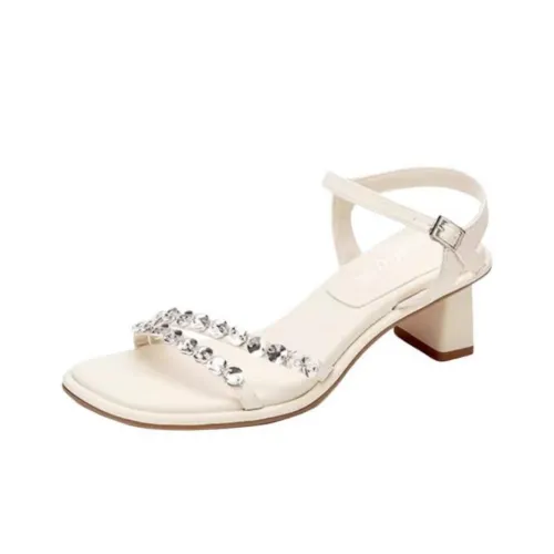 KEKAFU Strap Factory Sandals Women's Beige