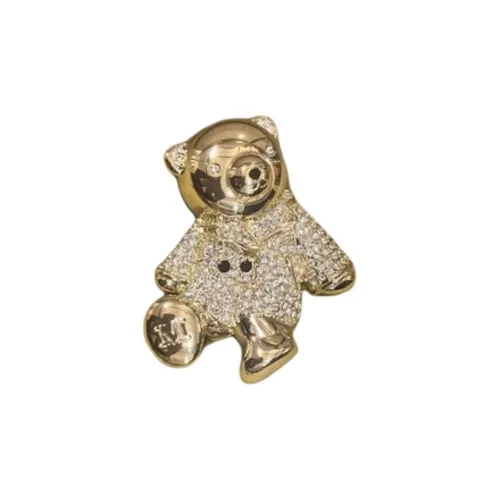 MaxMara Metal Brooches Women's Gold