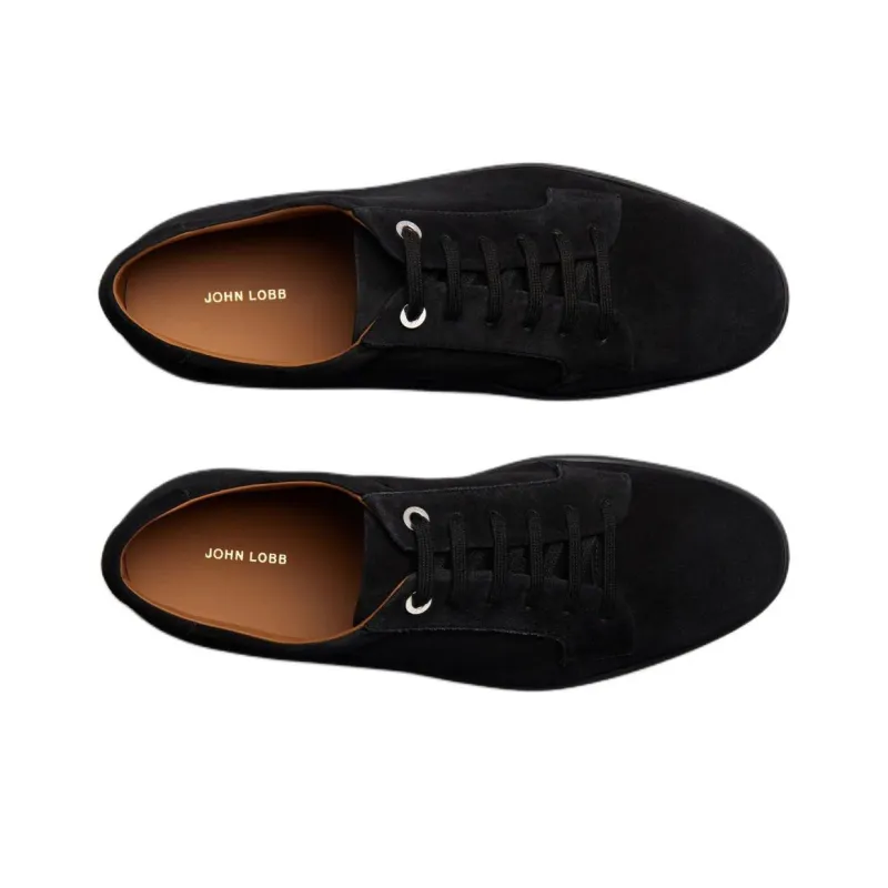 JOHN LOBB Molton Low-Top Skateboard Shoes Men's Black-3