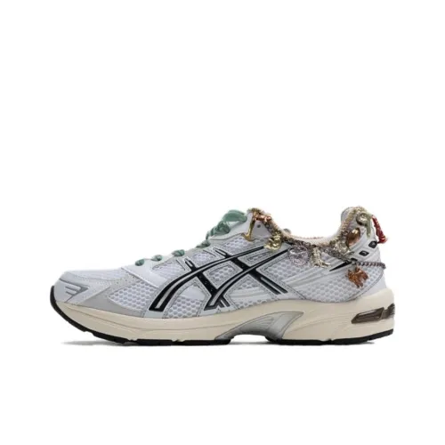 Bentgablenits x Asics Gel 1130 Anti Slip Wear Resistant Low Top Casual Running Shoes Men's White Black