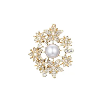 Lan Ying Crystal Brooches Women's